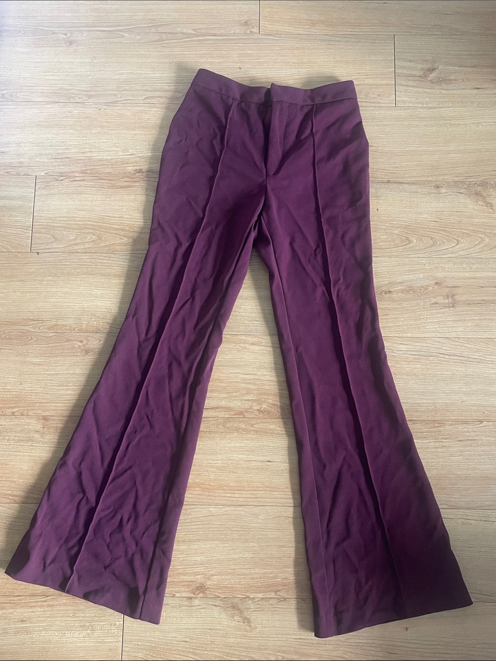 Women's Plum Flare Trousers